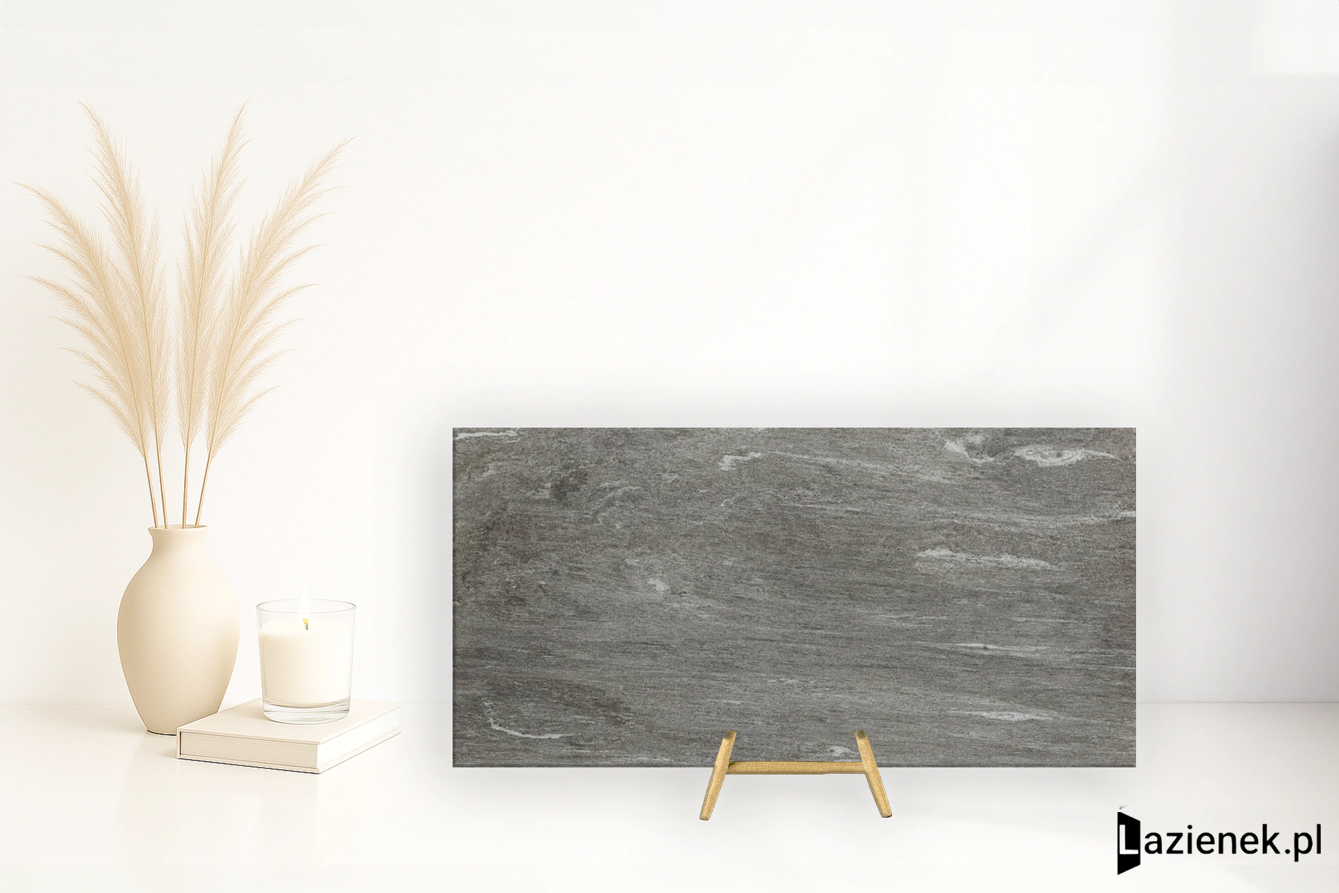 Marazzi Mystone Pietra Di Vals Antracite struktura 30x60 cm MLD0 - płytka rektyfikowana