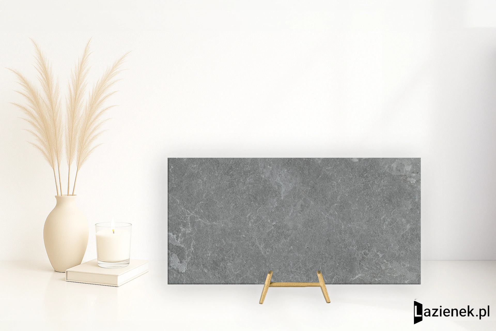 Marazzi Mystone Pietra Ligure Antracite struktura 60x120 cm MPLA - płytka rektyfikowana