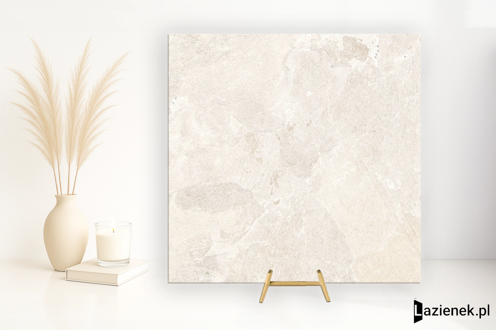 Marazzi Mystone Pietra Ligure Bianco mat 75x75 cm MPKN - płytka rektyfikowana