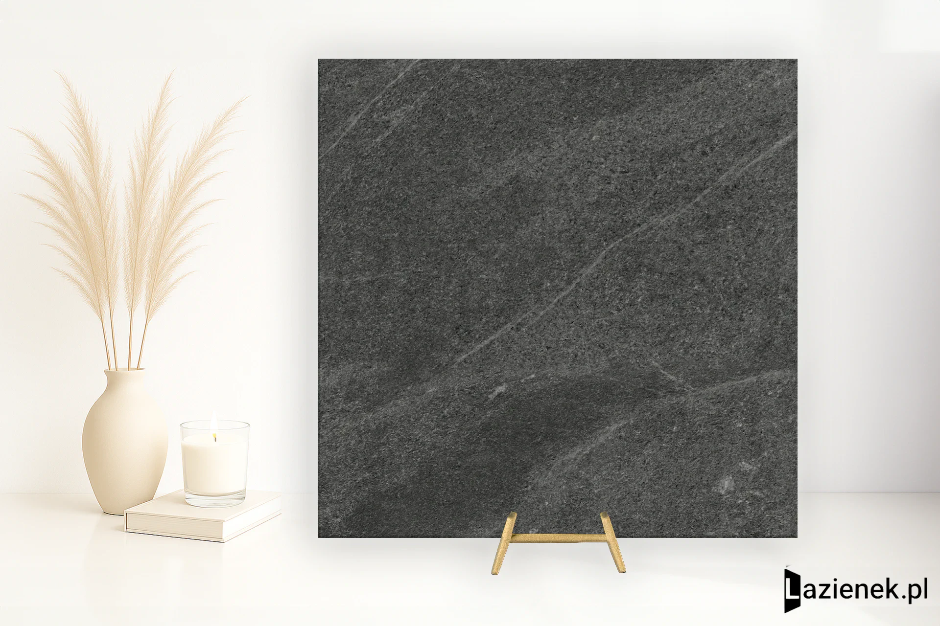 Marazzi Mystone Quarzite Black mat 60x60 cm MZSW - płytka rektyfikowana