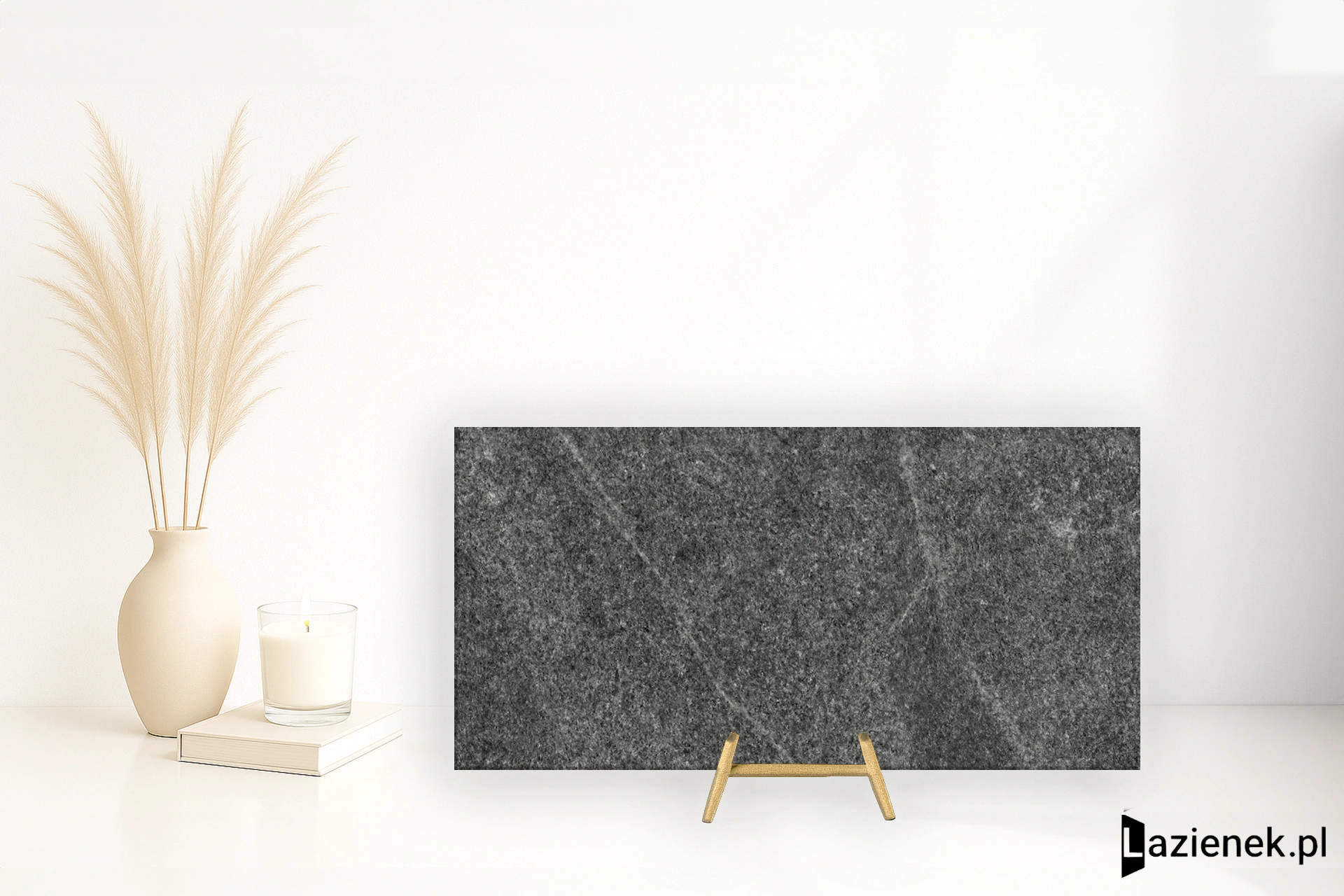 Marazzi Mystone Quarzite Black struktura 30x60 cm MZU1 - płytka rektyfikowana