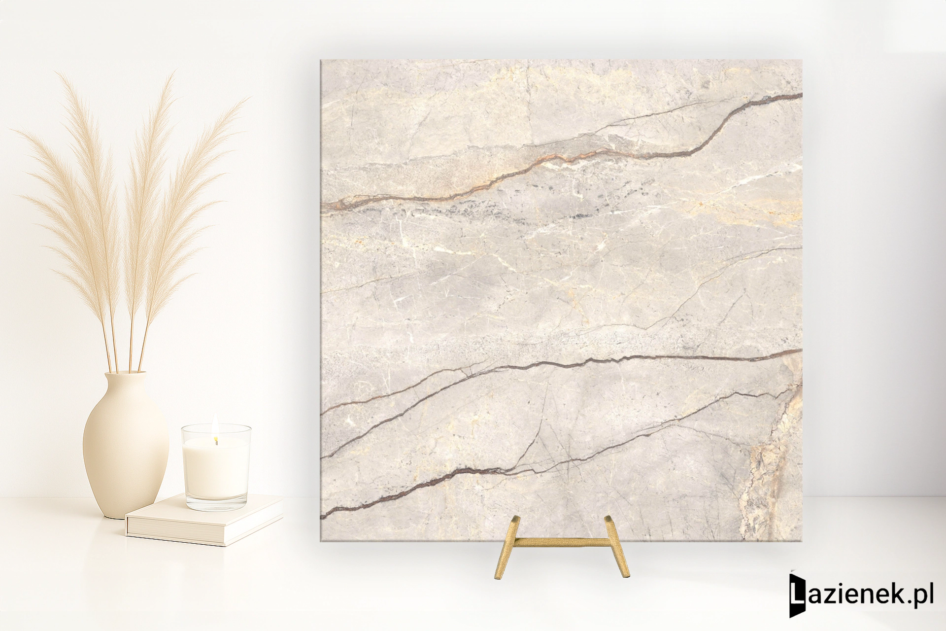 Marazzi Mystone Silver Root Beige mat 120x120 cm MPFJ - płytka rektyfikowana