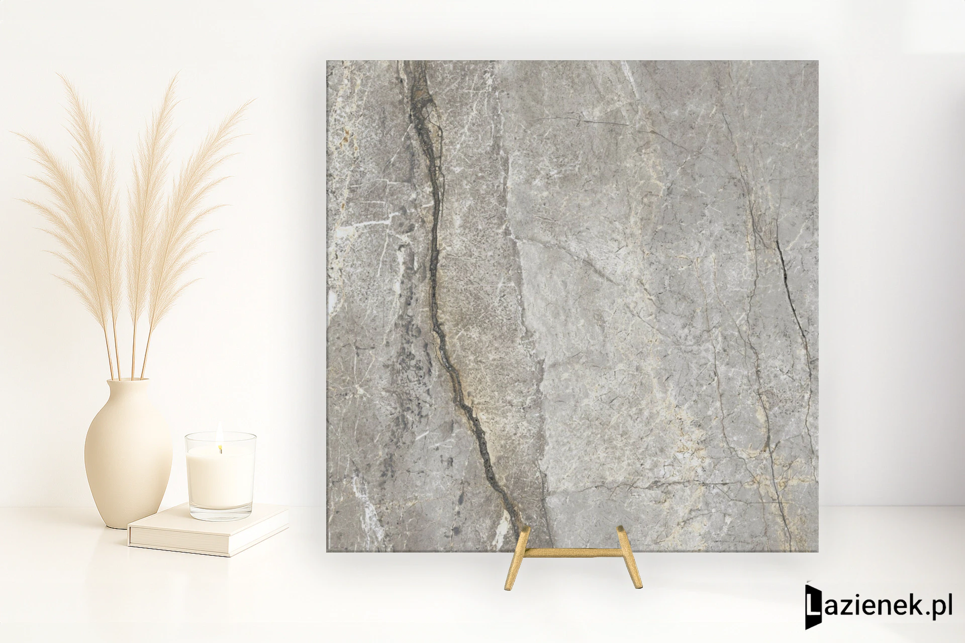 Marazzi Mystone Silver Root Grey mat 60x60 cm MPFZ - płytka rektyfikowana