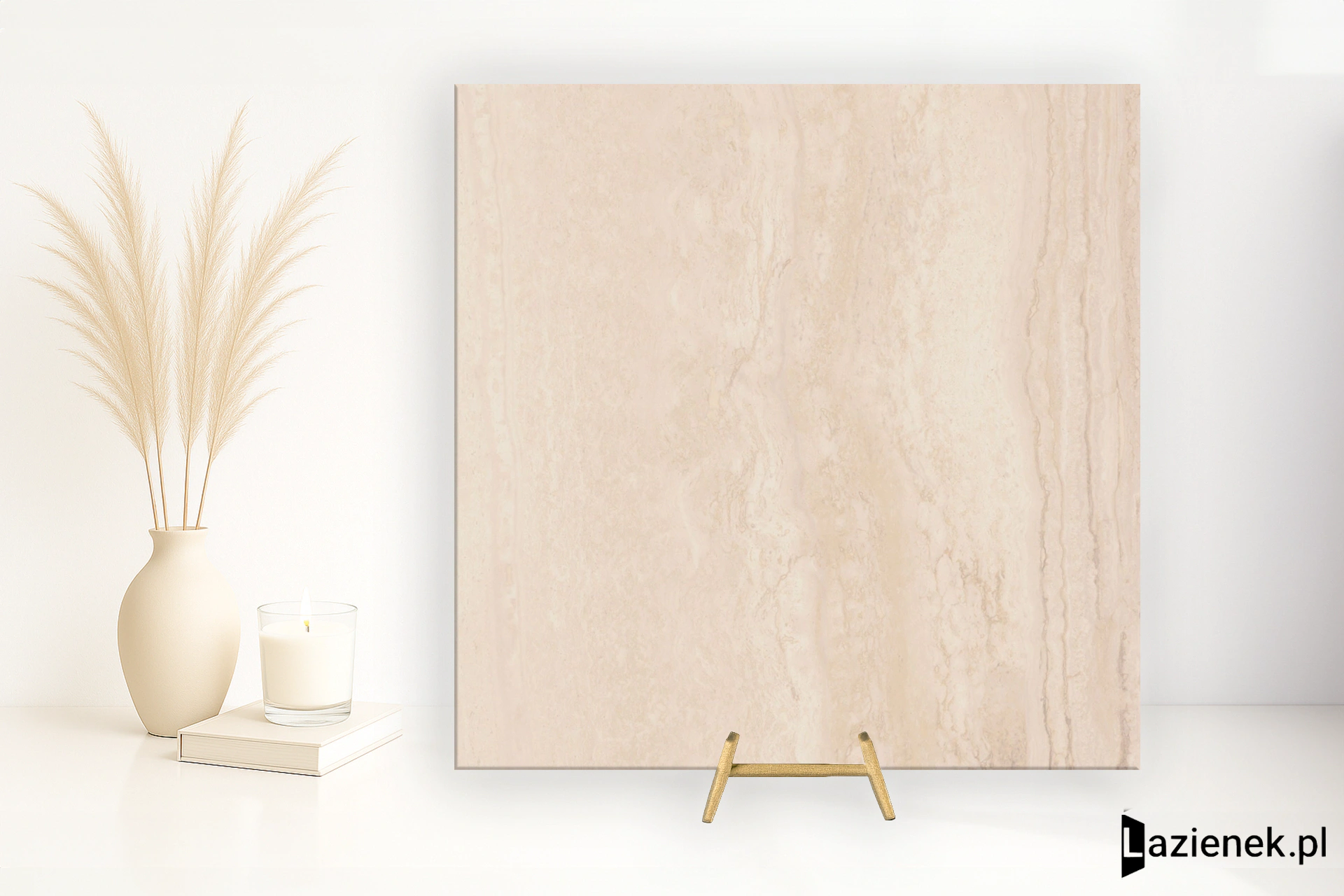 Marazzi Mystone Travertino Navona mat 60x60 cm M9G3 - płytka rektyfikowana