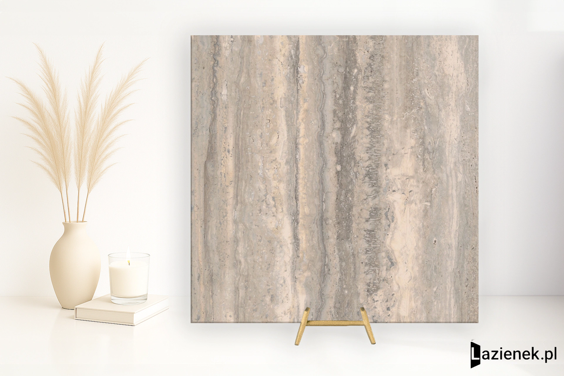 Marazzi Mystone Travertino Silver Ptv 60x60 cm MA0M - płytka rektyfikowana