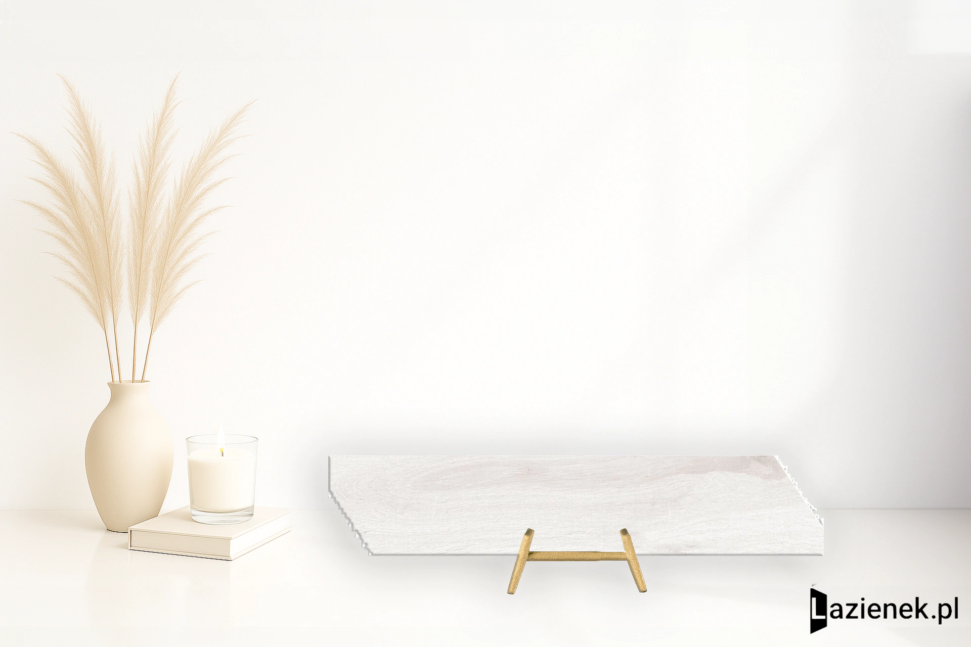 Marazzi Oltre White mat 11x54 cm MA8R - płytka nierektyfikowana