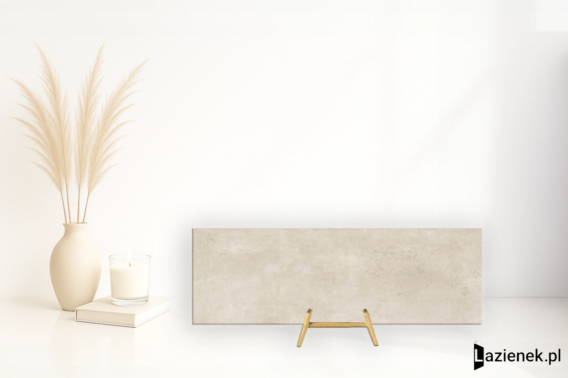 Marazzi Plaza Beige mat 30x90 cm M95C - płytka rektyfikowana
