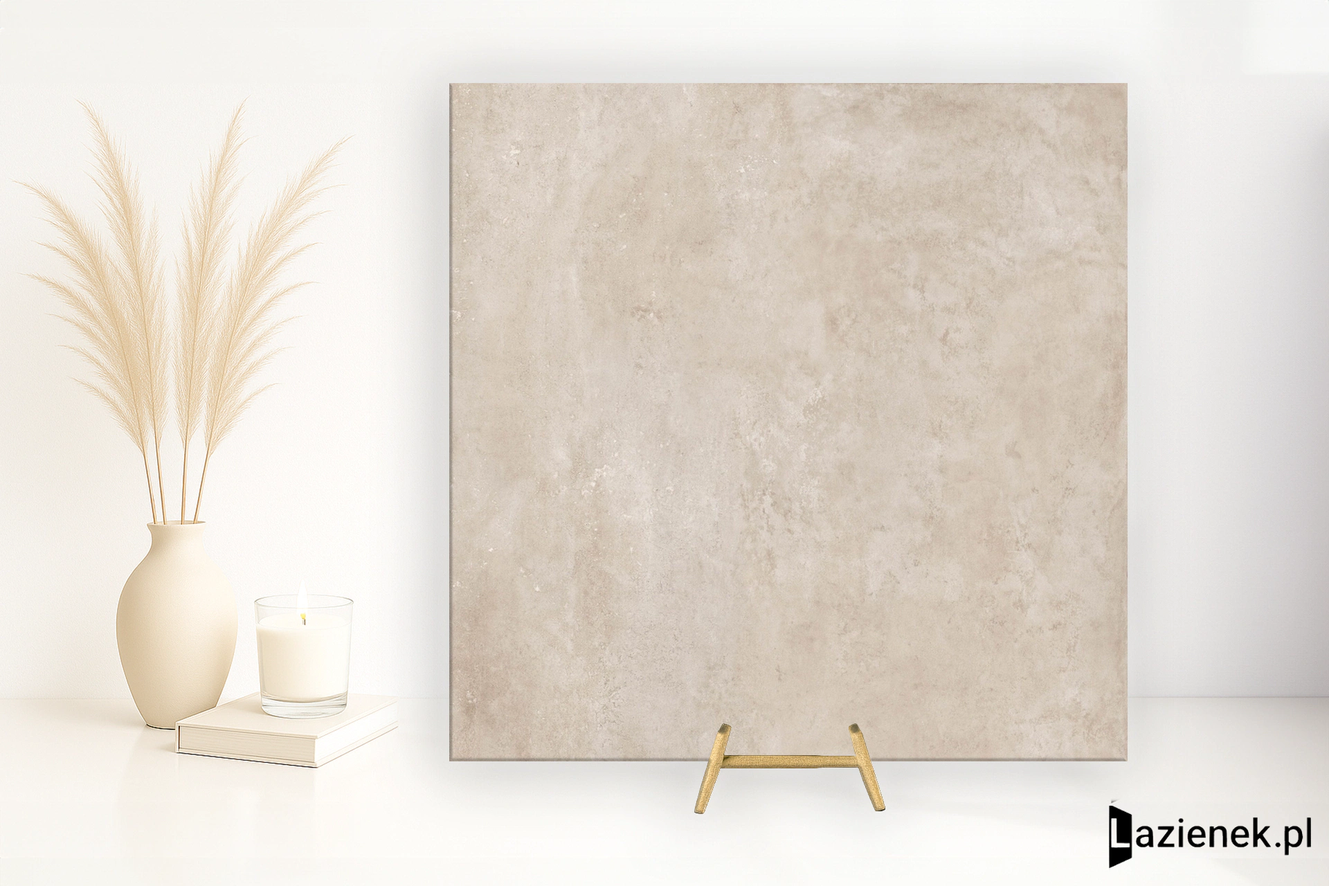Marazzi Plaza Beige struktura 100x100 cm MDS7 - płytka rektyfikowana