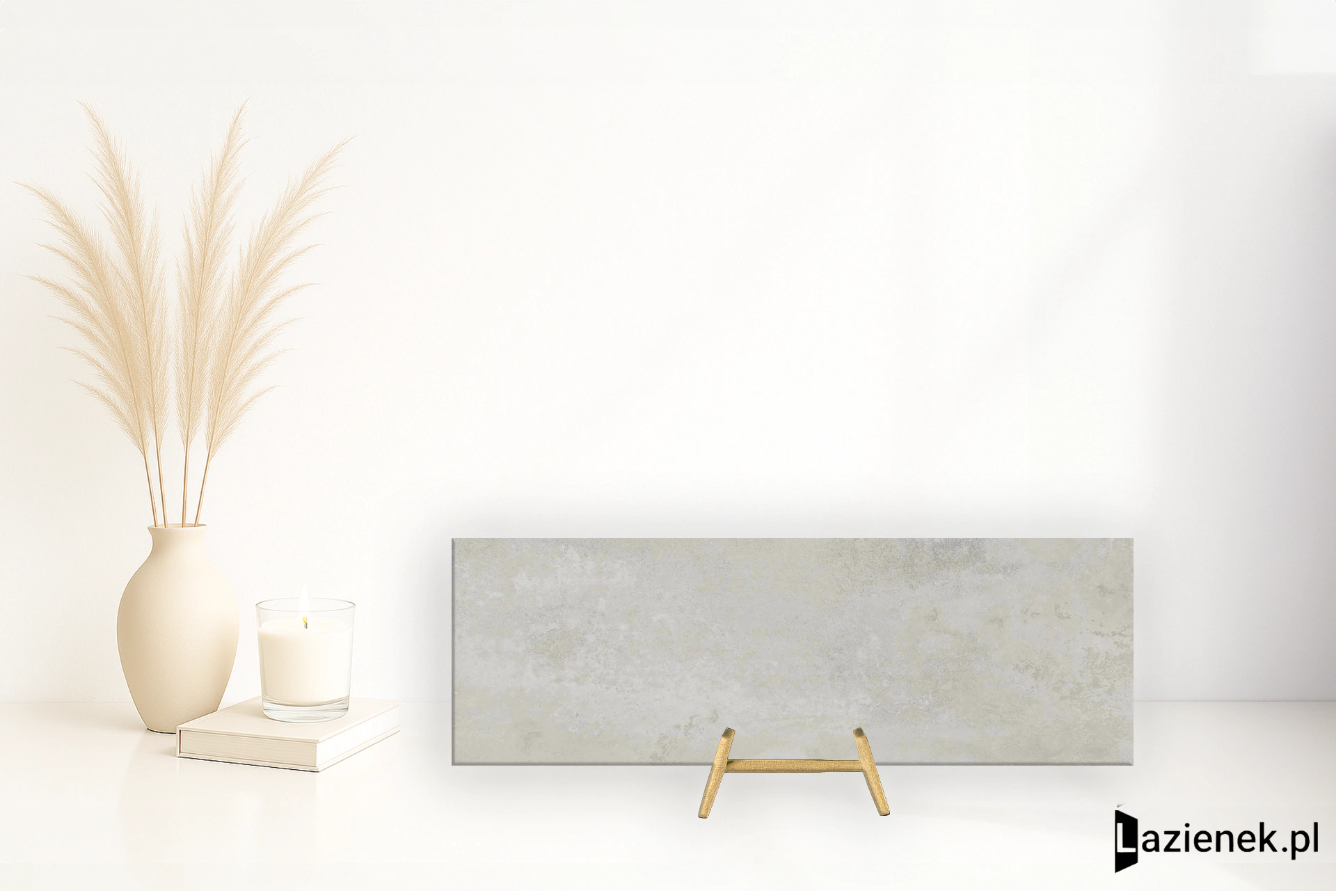Marazzi Plaza Grey mat 30x90 cm M95A - płytka rektyfikowana