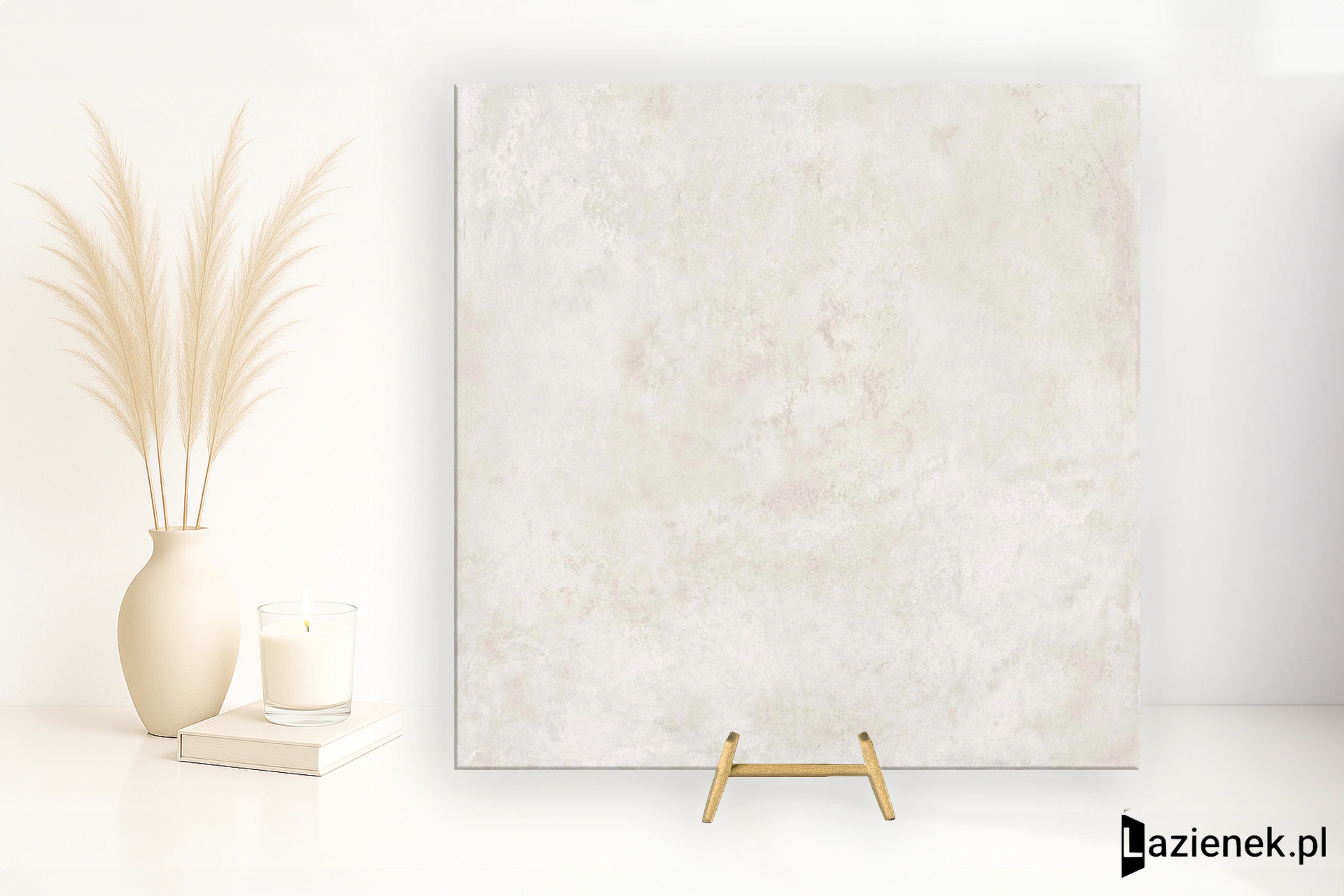 Marazzi Plaza White struktura 60x60 cm M9C2 - płytka rektyfikowana