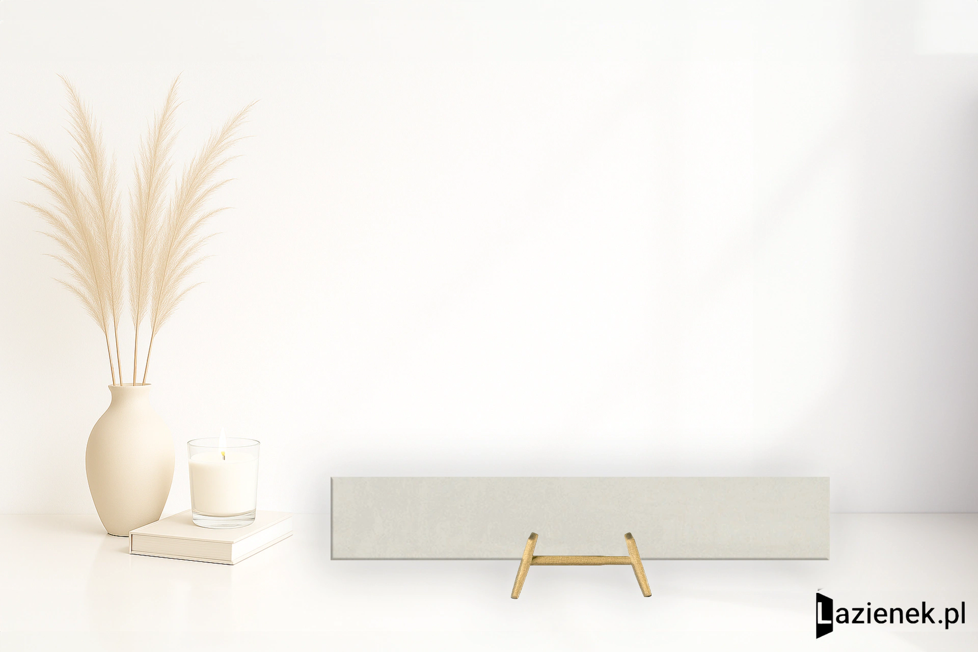 Marazzi Sistemn Grigio Chiaro mat 10x60 cm M835 - płytka rektyfikowana