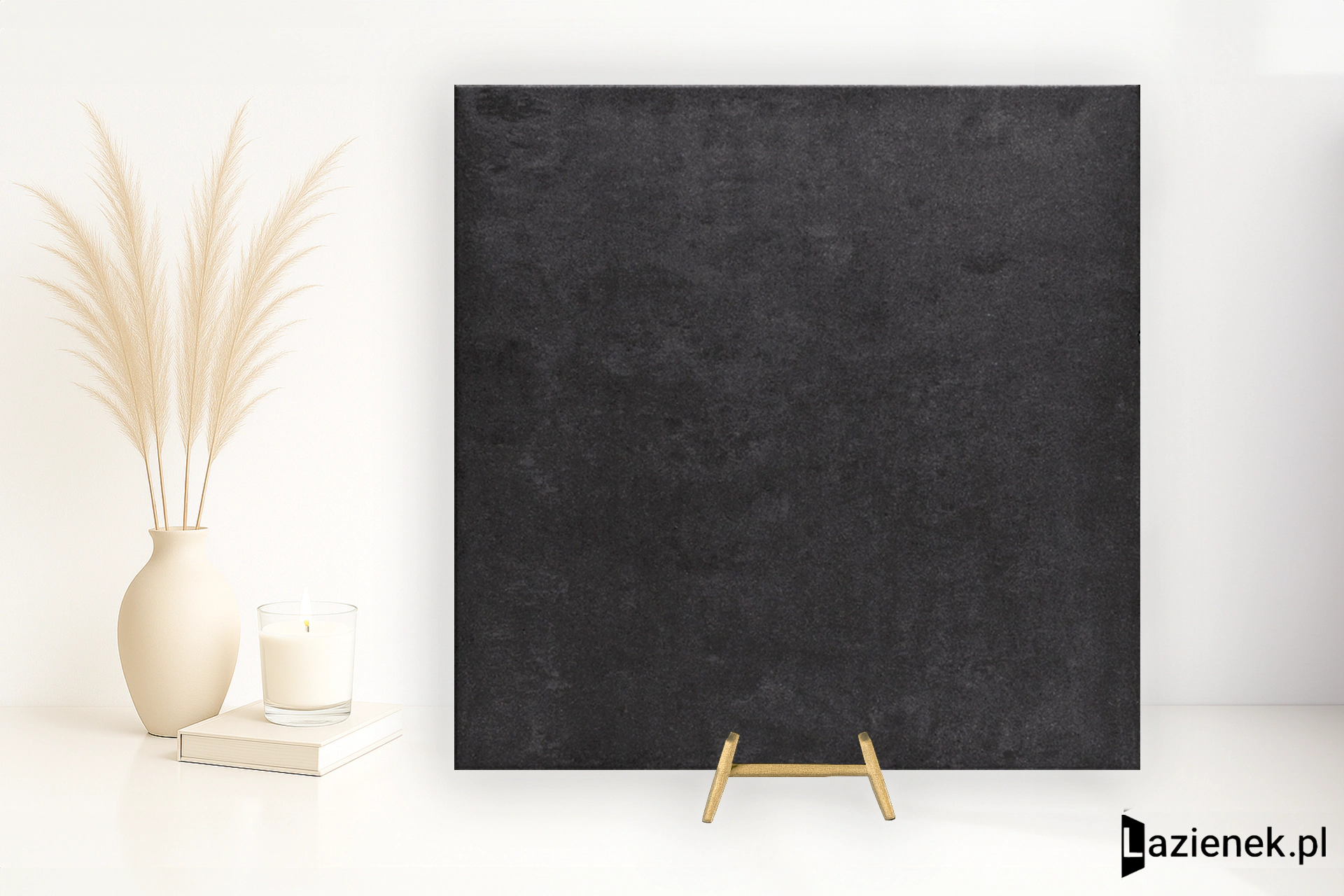 Marazzi Sistemn Nero mat 60x60 cm M828 - płytka rektyfikowana