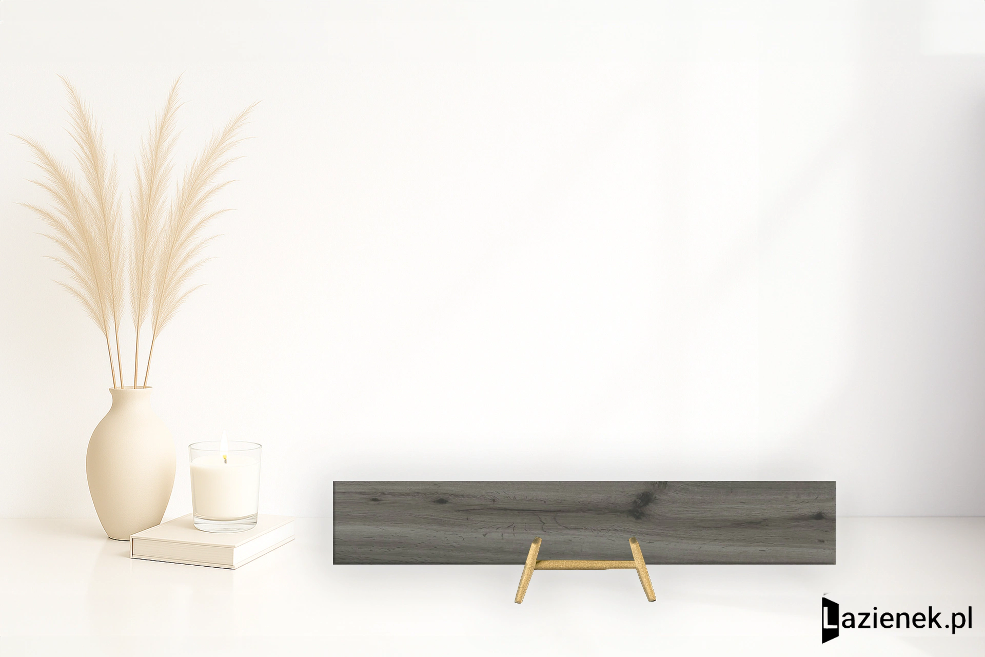 Marazzi Treverkheart Grey Grip 15x90 cm M163 - płytka nierektyfikowana