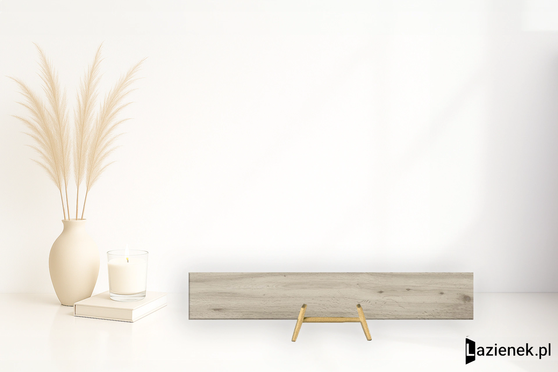 Marazzi Treverkheart White mat 15x90 cm M15R - płytka nierektyfikowana