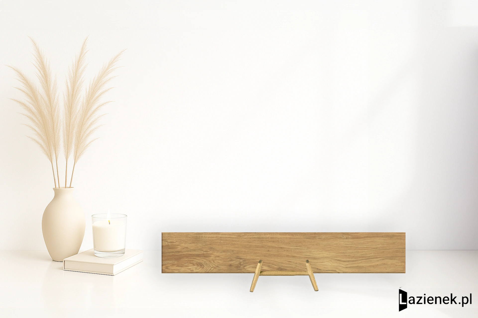 Marazzi Treverklook Honey mat 14.5x90 cm M5SD - płytka rektyfikowana