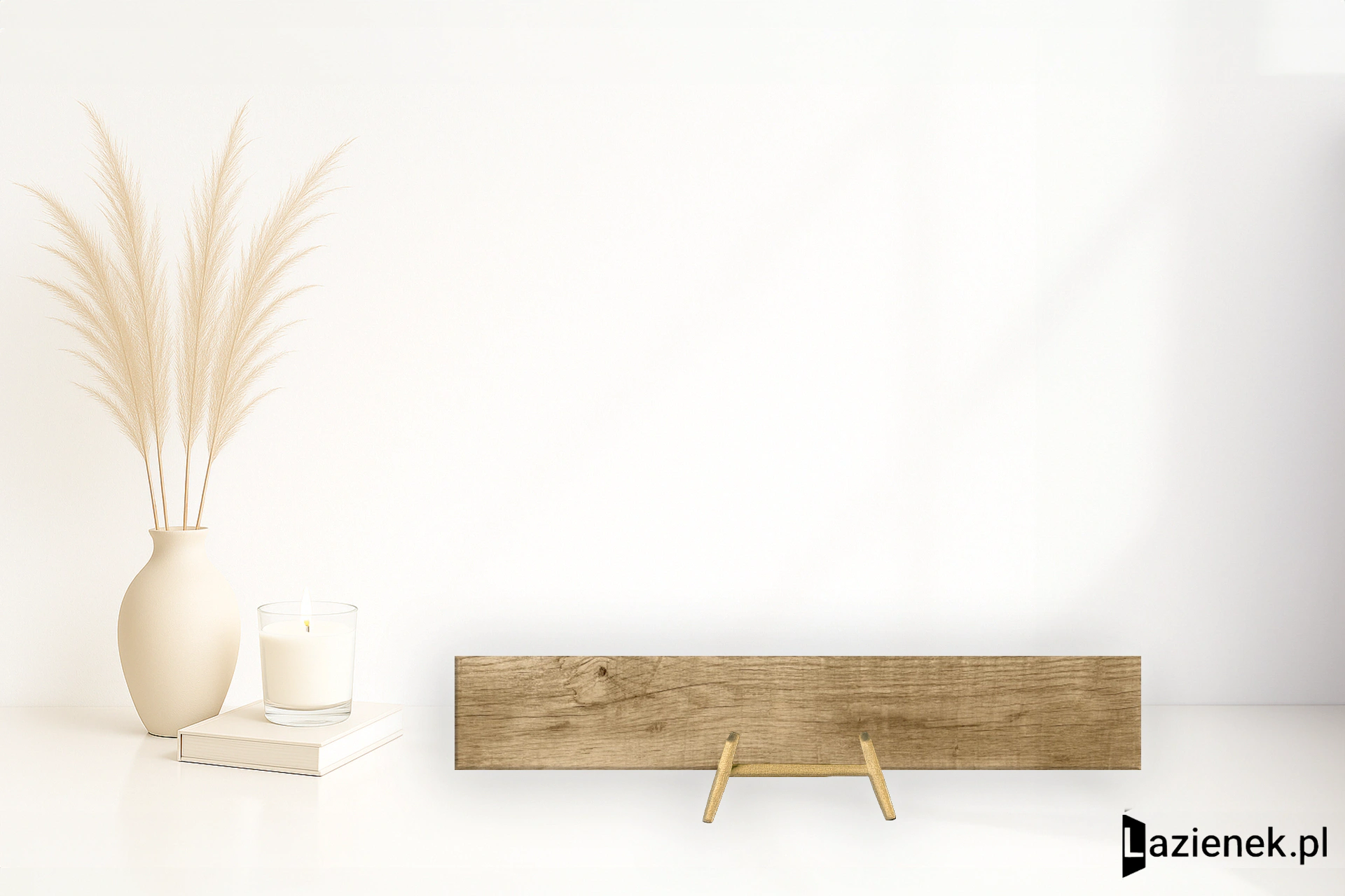 Marazzi Treverkstage Beige mat 20x120 cm M147 - płytka rektyfikowana