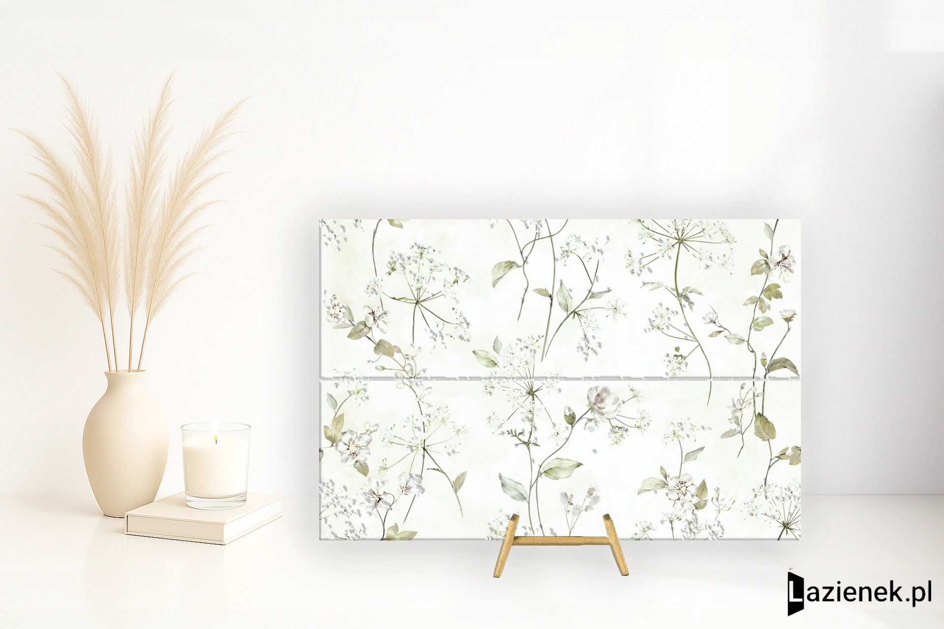 Marazzi White Deco Decoro Heyday mat 60x180 cm gr. 7 mm - płytka rektyfikowana / MF99