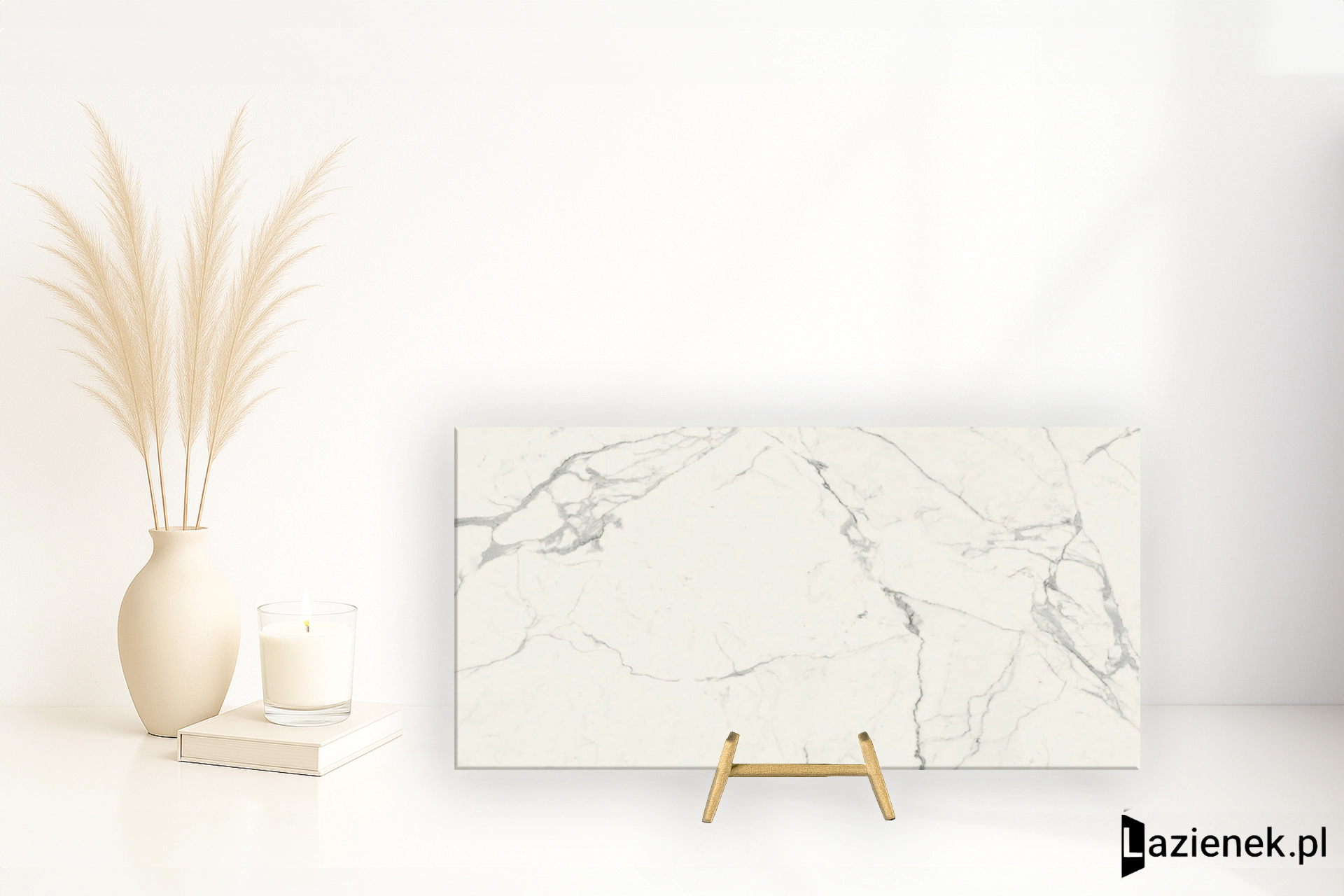 Marazzi Grande Marble Look Statuario A satynowa 120x240 cm gr. 6 mm - płytka rektyfikowana/MR0A