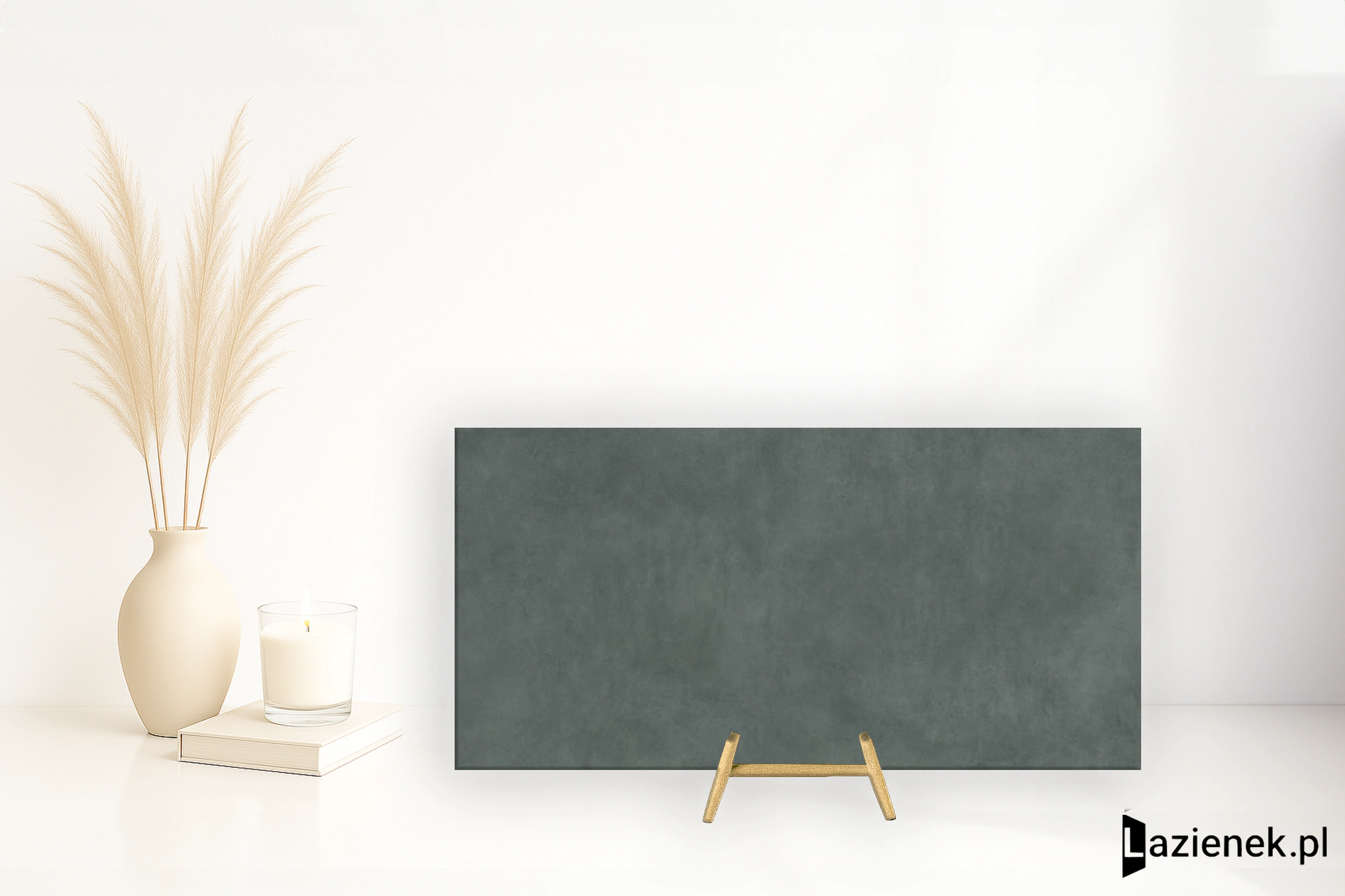 Marazzi Grande Concrete Look Graphite strukturalna 160x320 cm gr. 6 mm - płytka rektyfikowana/M0TV