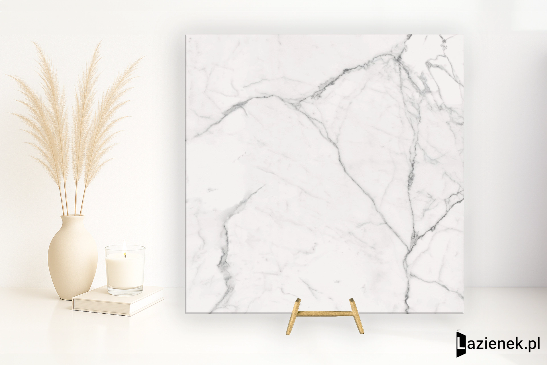 Marazzi Fabula Statuario strukturalna 100x100 cm gr. 9 mm - płytka rektyfikowana/MMDZ