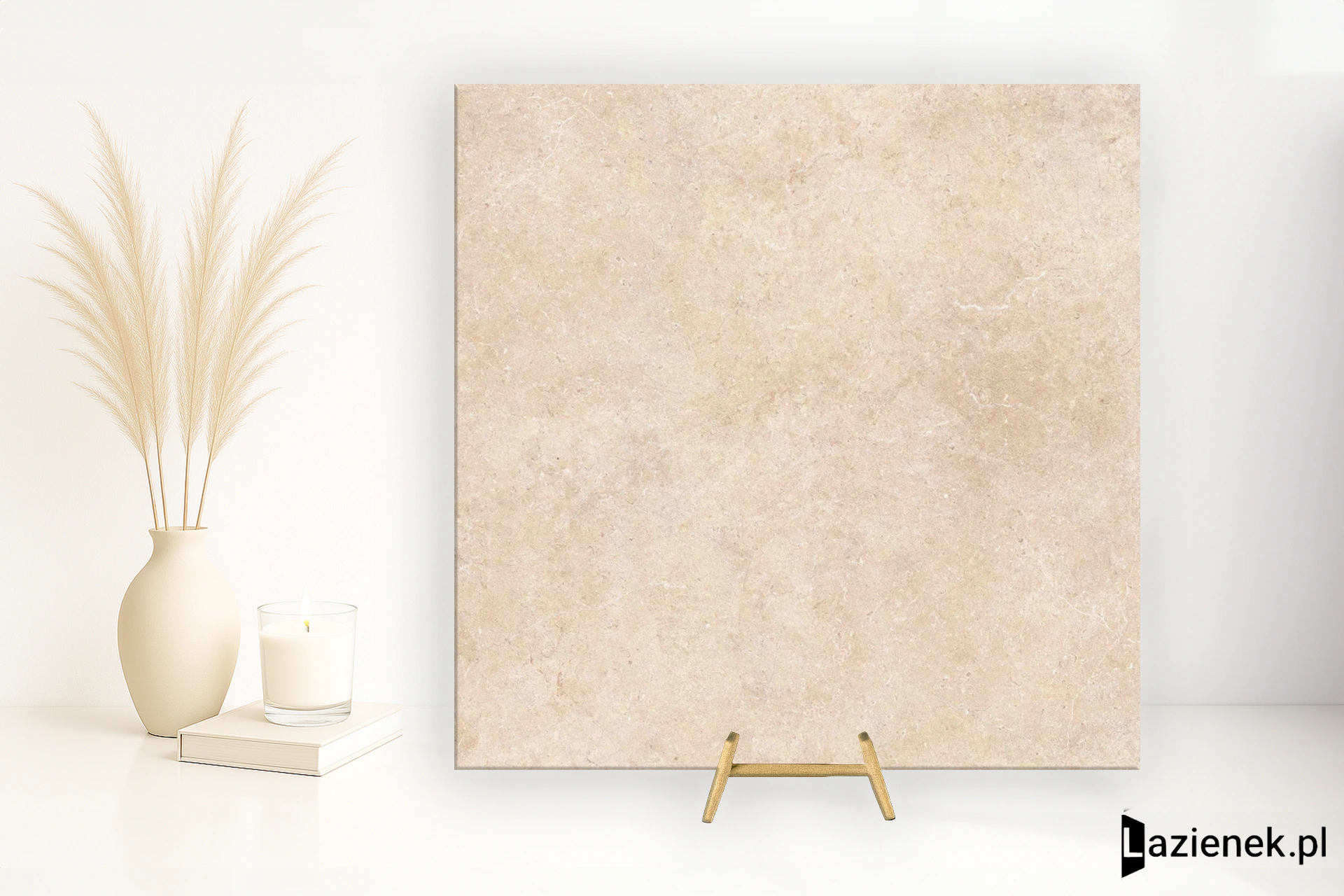 Marazzi Mystone Limestone Sand strukturalna 120x120 cm gr. 10 mm - płytka rektyfikowana/M908