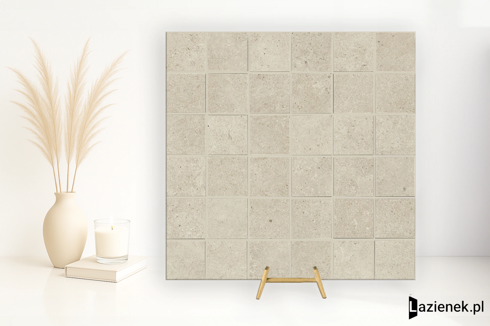 Marazzi Mystone Silverstone Beige strukturalna 30x30 cm gr. 10 mm - płytka nierektyfikowana/MLX2