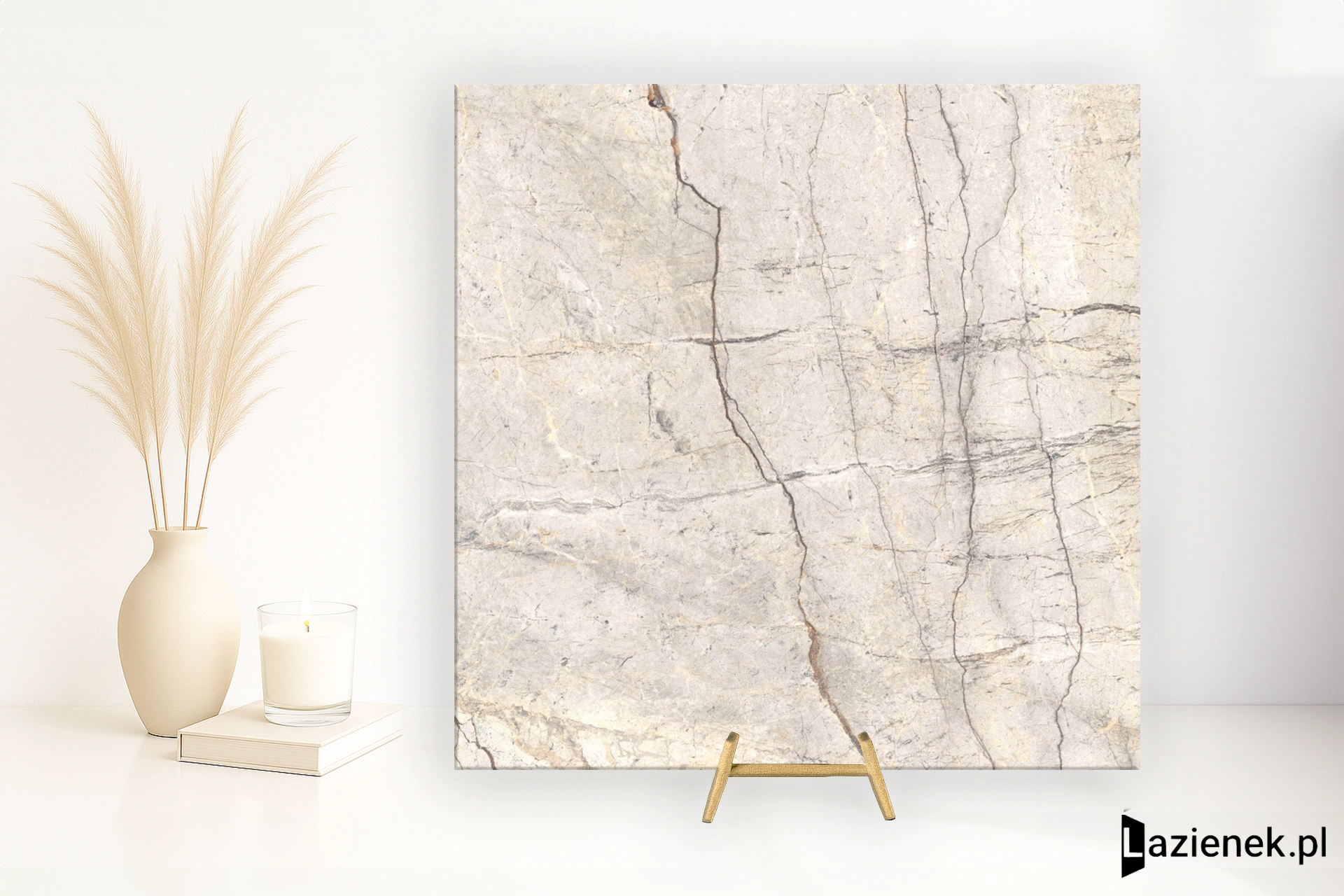 Marazzi Mystone Silver Root Beige strukturalna 60x60 cm gr. 9 mm - płytka rektyfikowana/MPG4