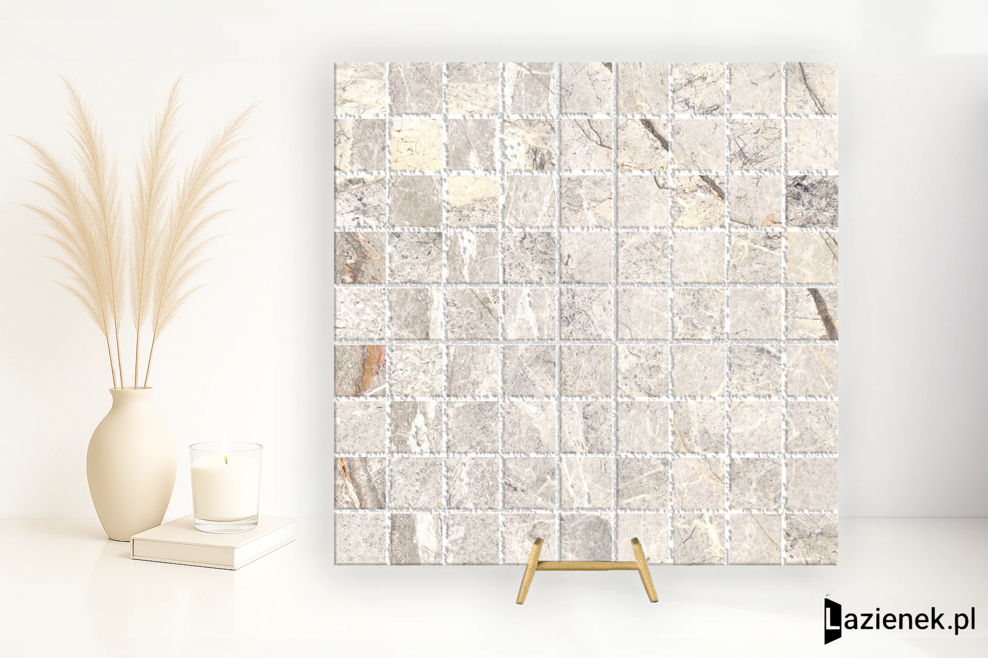Marazzi Mystone Silver Root Beige strukturalna 30x30 cm gr. 9 mm - płytka rektyfikowana/MPNL