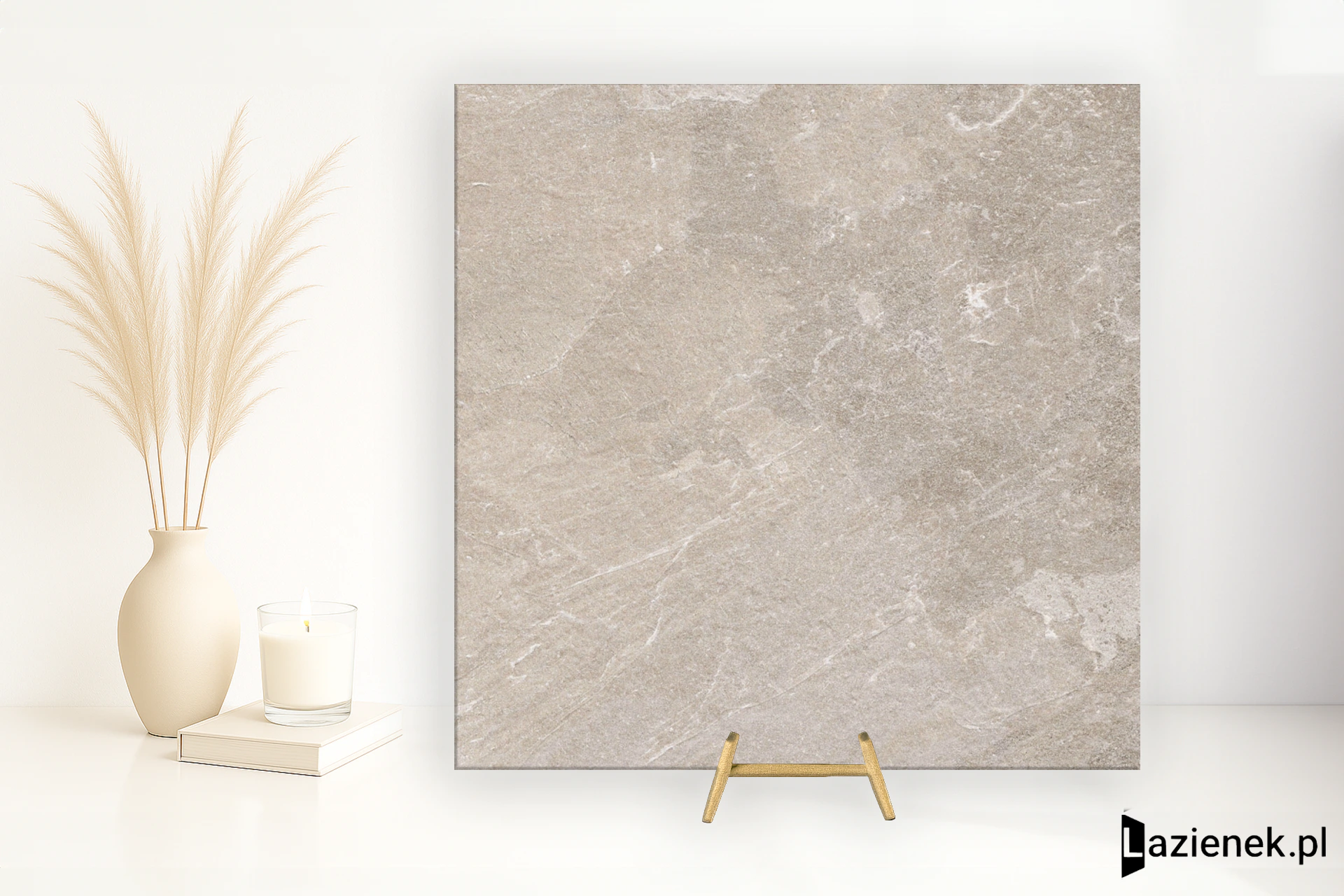 Marazzi Mystone Pietra Ligure Beige połaczenie mat-poler 60x60 cm gr. 9 mm - płytka rektyfikowana/MPKA