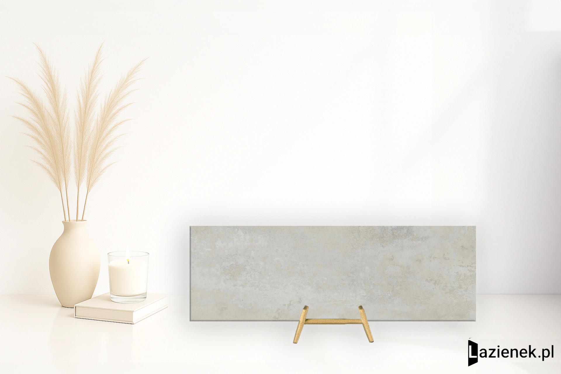 Marazzi Plaza Grey mat 30x90 cm gr. 10 mm - płytka rektyfikowana / M95A