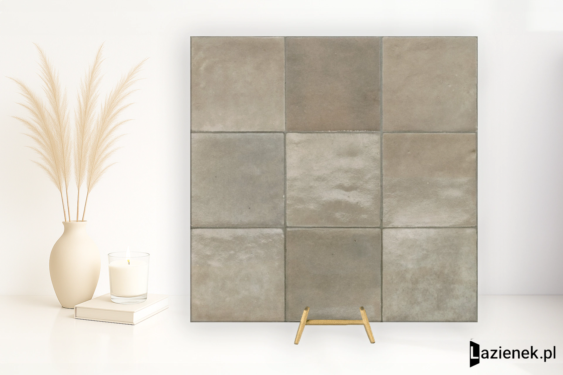 Marazzi Zellige Argilla połysk 10x10 cm gr. 10 mm - płytka nierektyfikowana / M5QC