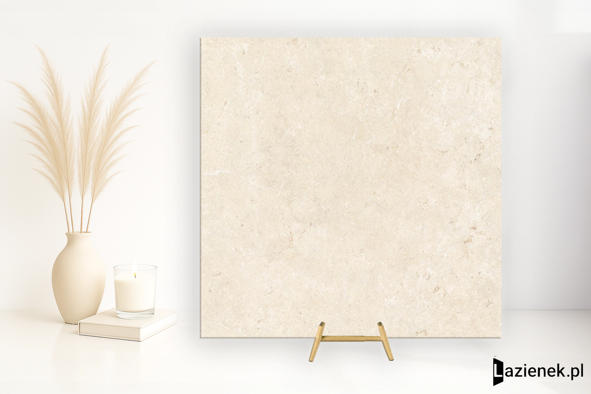 Marazzi Mystone Limestone Ivory mat ptv 75x75 cm gr. 10 mm - płytka rektyfikowana/M7F3