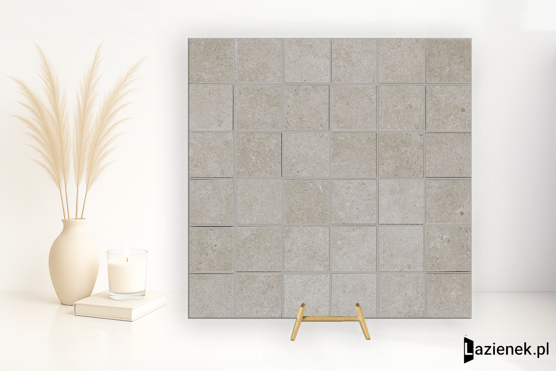 Marazzi Mystone Silverstone Grigio strukturalna 30x30 cm gr. 10 mm - płytka nierektyfikowana/MLX3