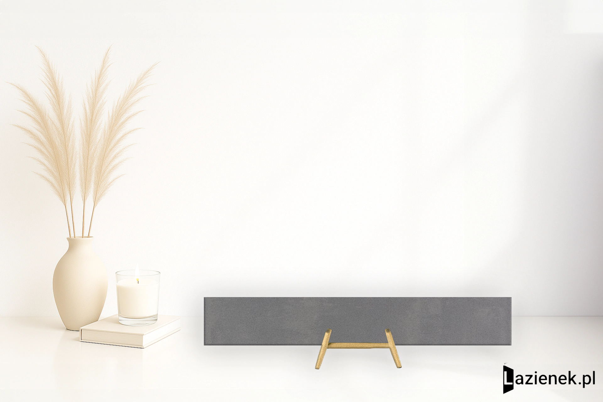 Marazzi Sistemn Grigio Scuro mat 10x60 cm gr. 11 mm - płytka rektyfikowana / M836