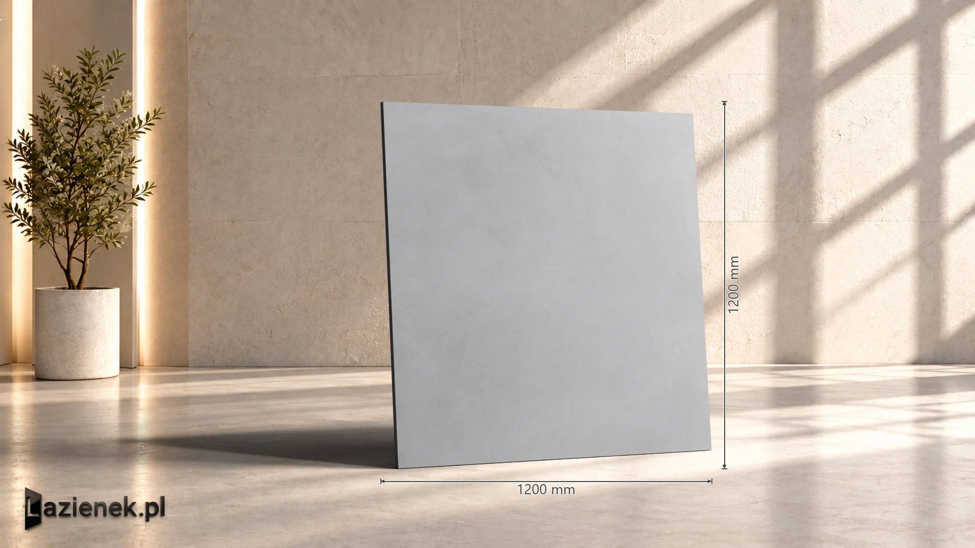 Marazzi Slow Cold Cemento struktura 120x120 cm gr. 9 mm - płytka rektyfikowana / MPDT