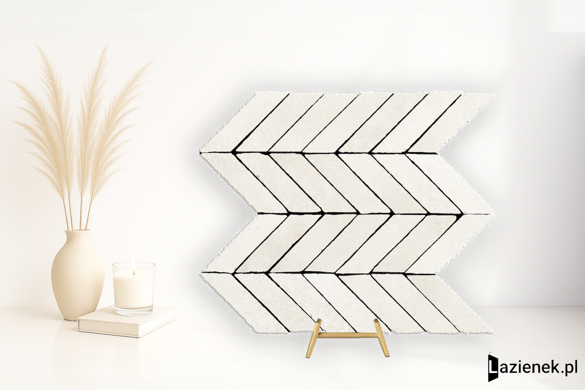Marazzi Alchimia White strukturalna 30x37 cm gr. 7 mm - płytka nierektyfikowana/M3SC
