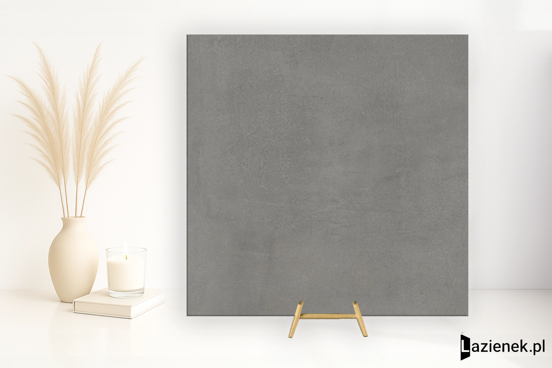 Marazzi Cementum Lead błyszcząca 60x60 cm gr. 10 mm - płytka rektyfikowana/M9V4