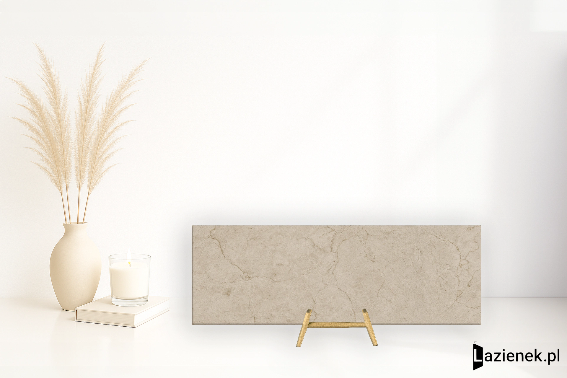Marazzi Fabula Wall Marfil wzmocniona siatką 33x100 cm gr. 10 mm - płytka rektyfikowana/MN2Y