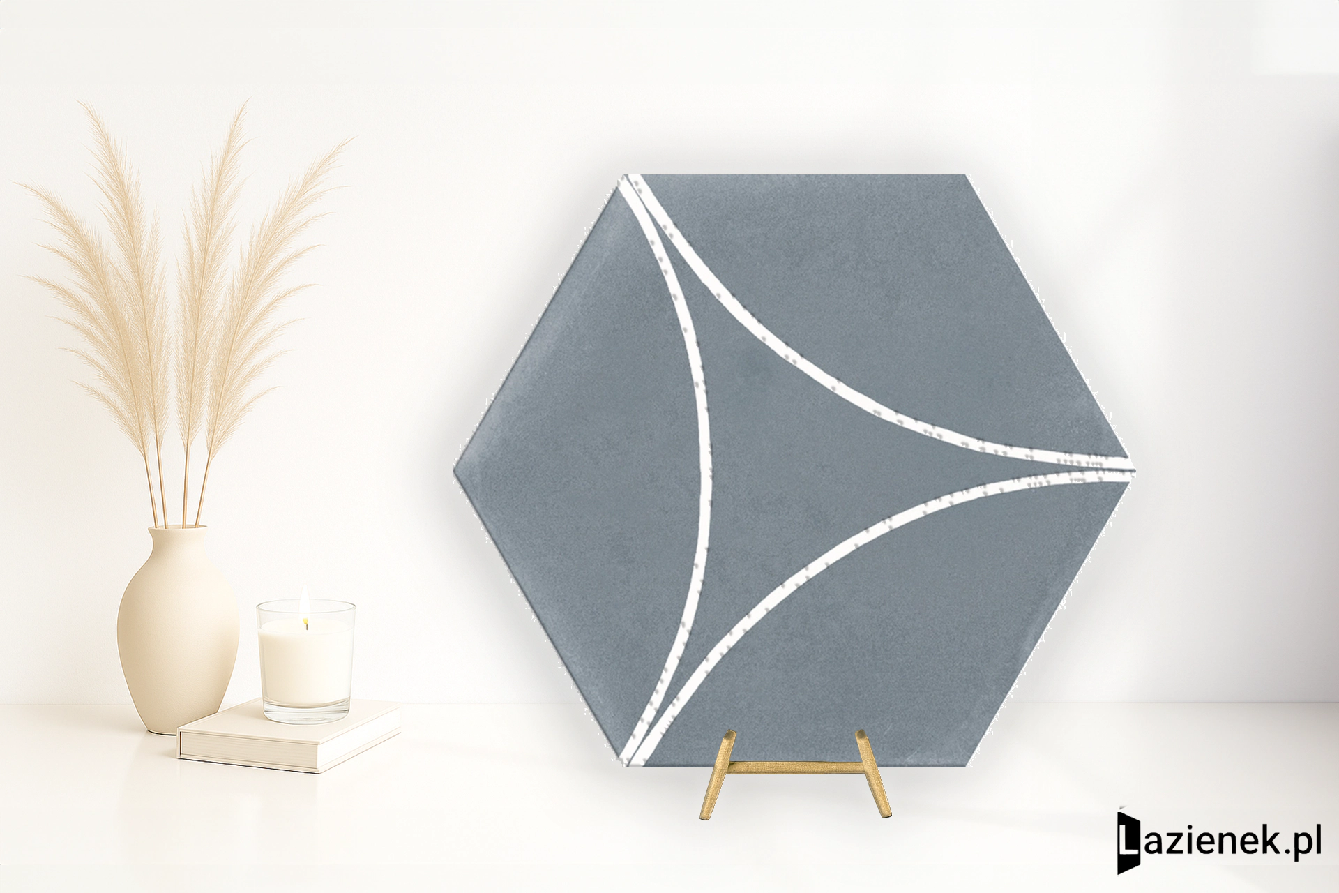 Marazzi Cementum Indigo strukturalna 21x18.2 cm gr. 10 mm - płytka nierektyfikowana/M9W2