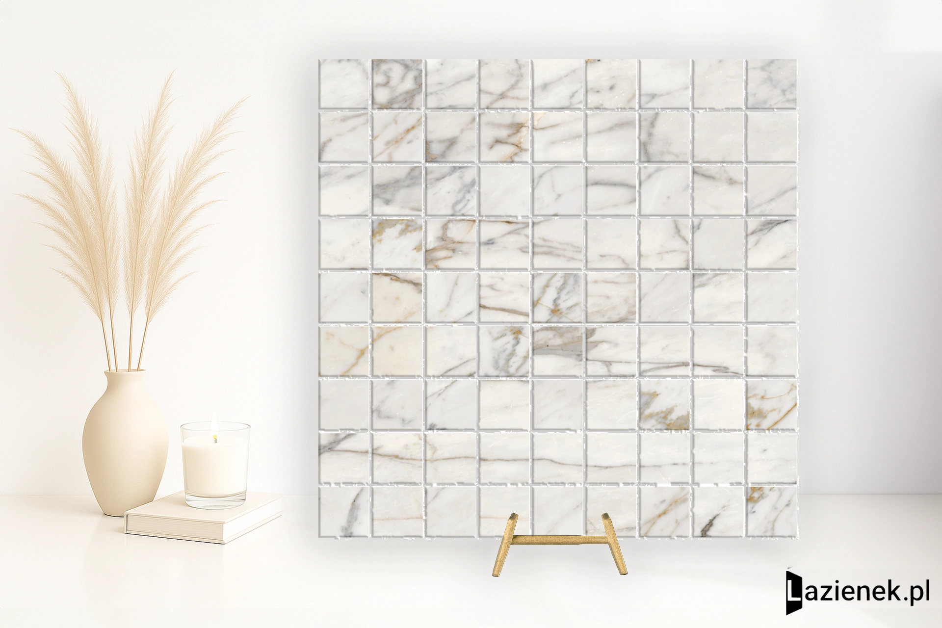 Marazzi Allmarble Golden White strukturalna 30x30 cm gr. 10 mm - płytka nierektyfikowana/M4GX