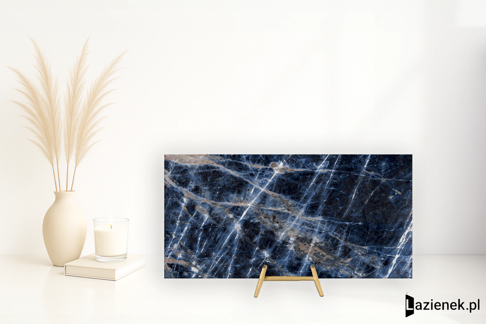 Marazzi Grande Marble Look Sodalite Blu B satynowa 160x320 cm gr. 6 mm - płytka rektyfikowana/M9CE