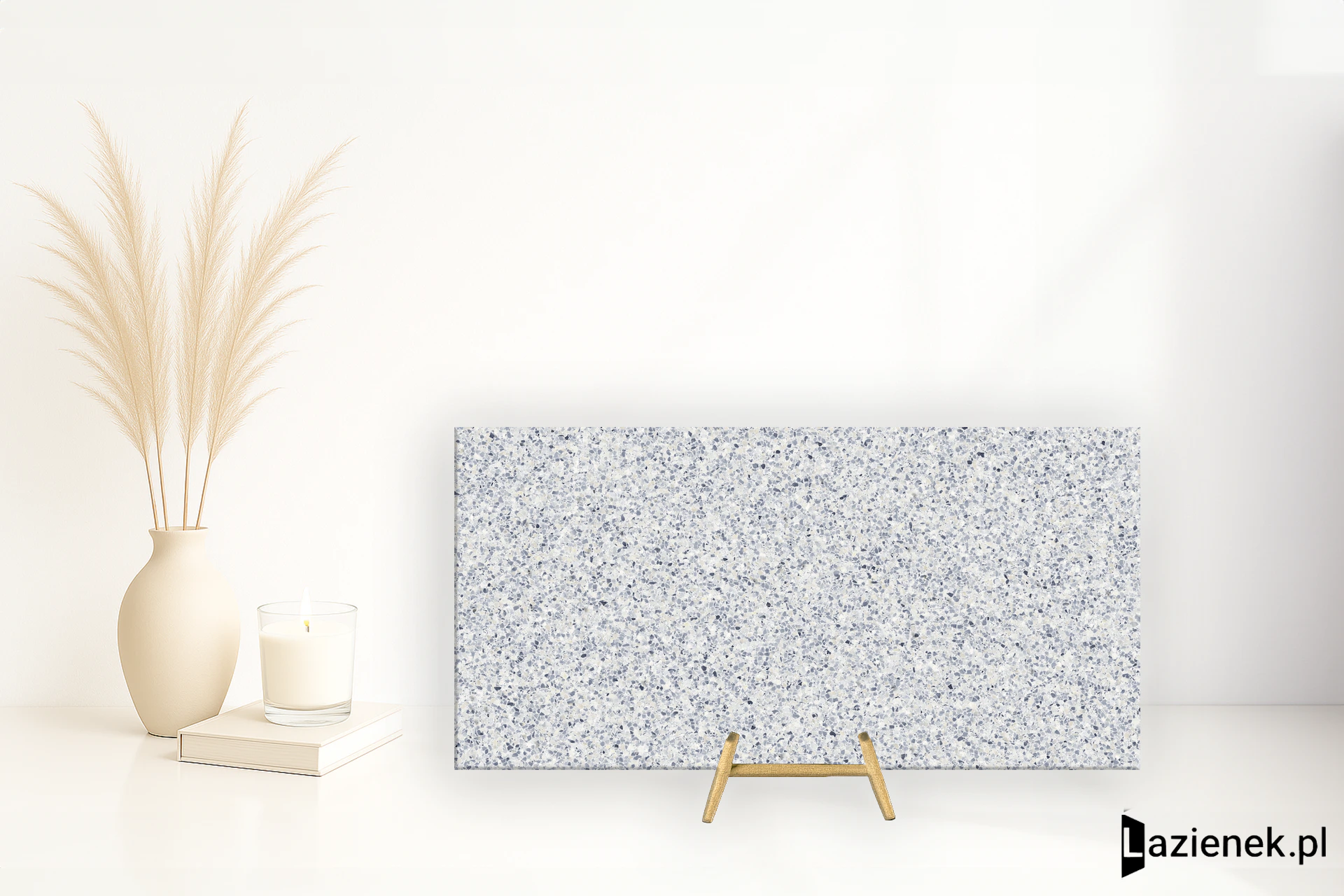 Marazzi Frammento Micro Azzurro strukturalna 60x120 cm gr. 9 mm - płytka rektyfikowana/MN0X