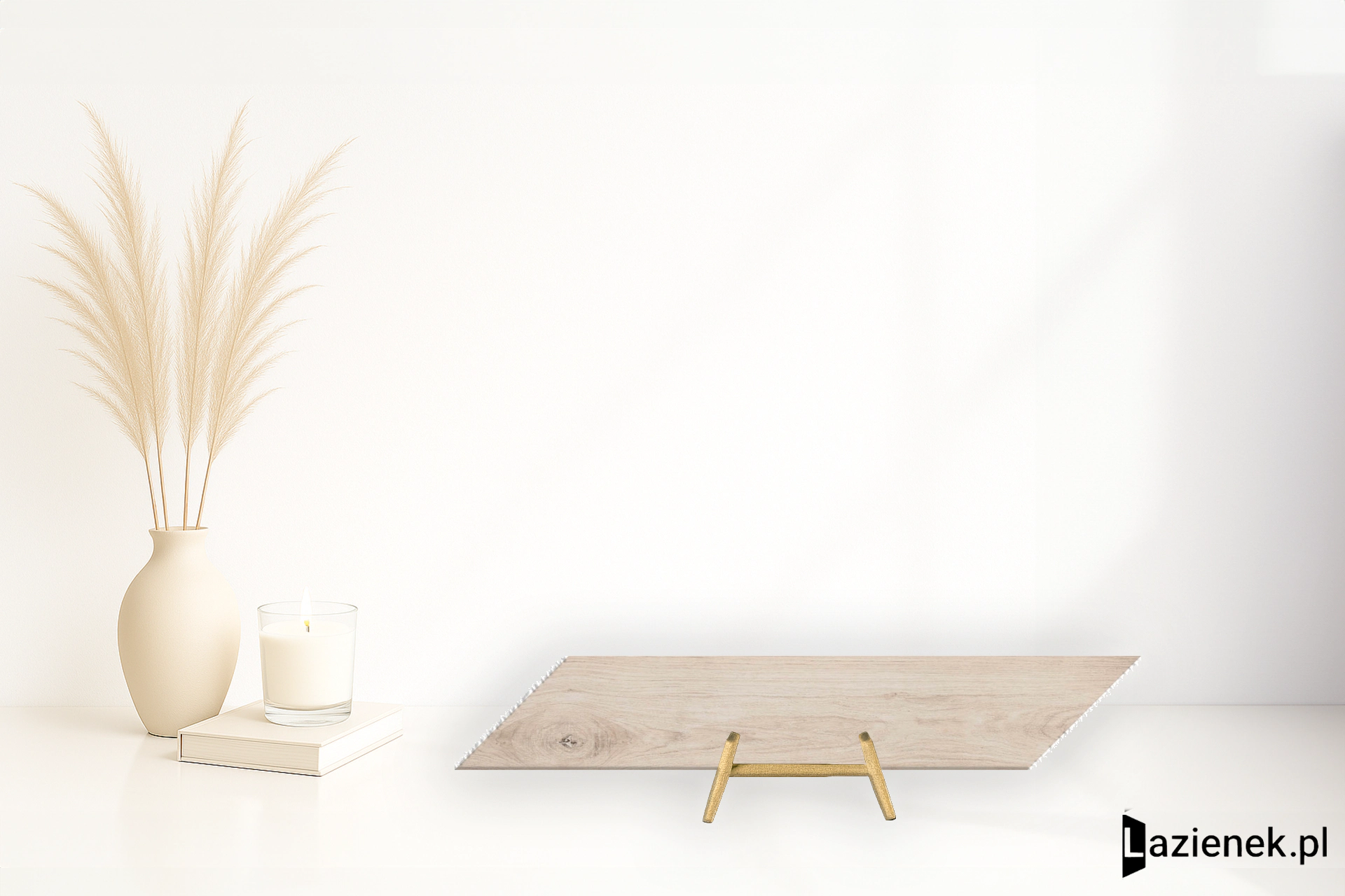 Marazzi Treverkmust White mat 11.8x73.2 cm gr. 10 mm - płytka nierektyfikowana / M0C9