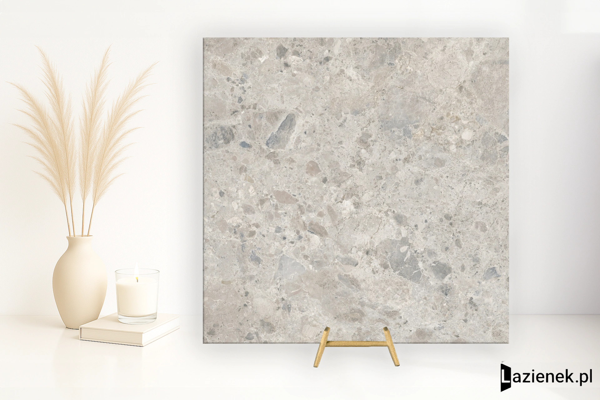 Marazzi Caracter Mix Gris błyszcząca 100x100 cm gr. 9 mm - płytka rektyfikowana/MDS4