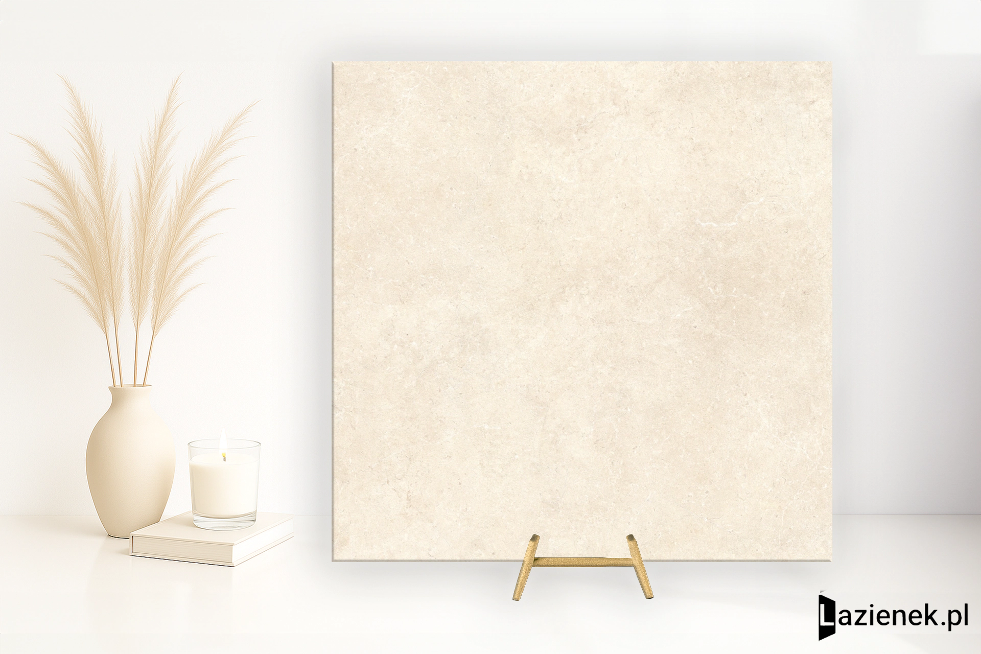 Marazzi Mystone Limestone Ivory błyszcząca 120x120 cm gr. 20 mm - płytka rektyfikowana/MFH3
