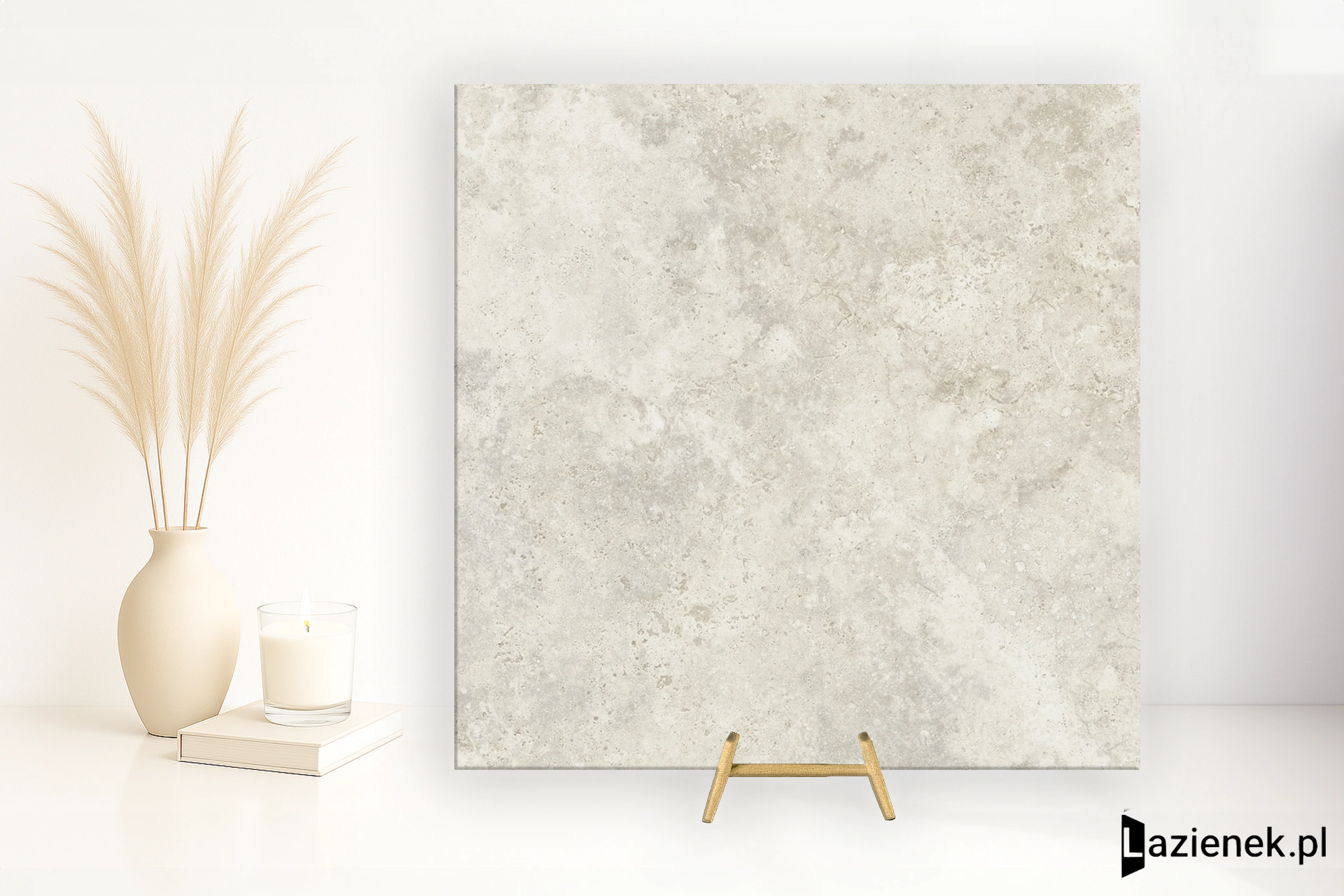 Mirage Elysian Travertini Travertino Misty Cross strukturalna 80x80 cm gr. 20 mm - płytka rektyfikowana / BLY9