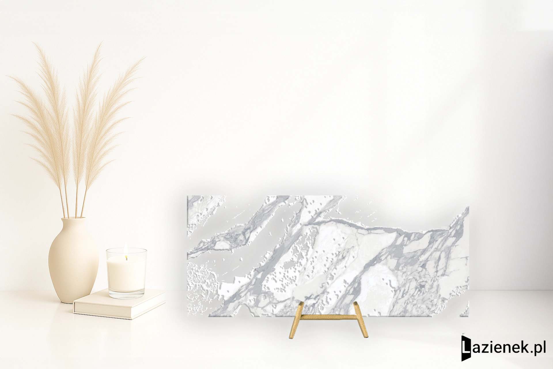 Mirage Jewels Statuario Lunensis wysoki połysk 120x278 cm gr. 6 mm - płytka rektyfikowana / AVO0