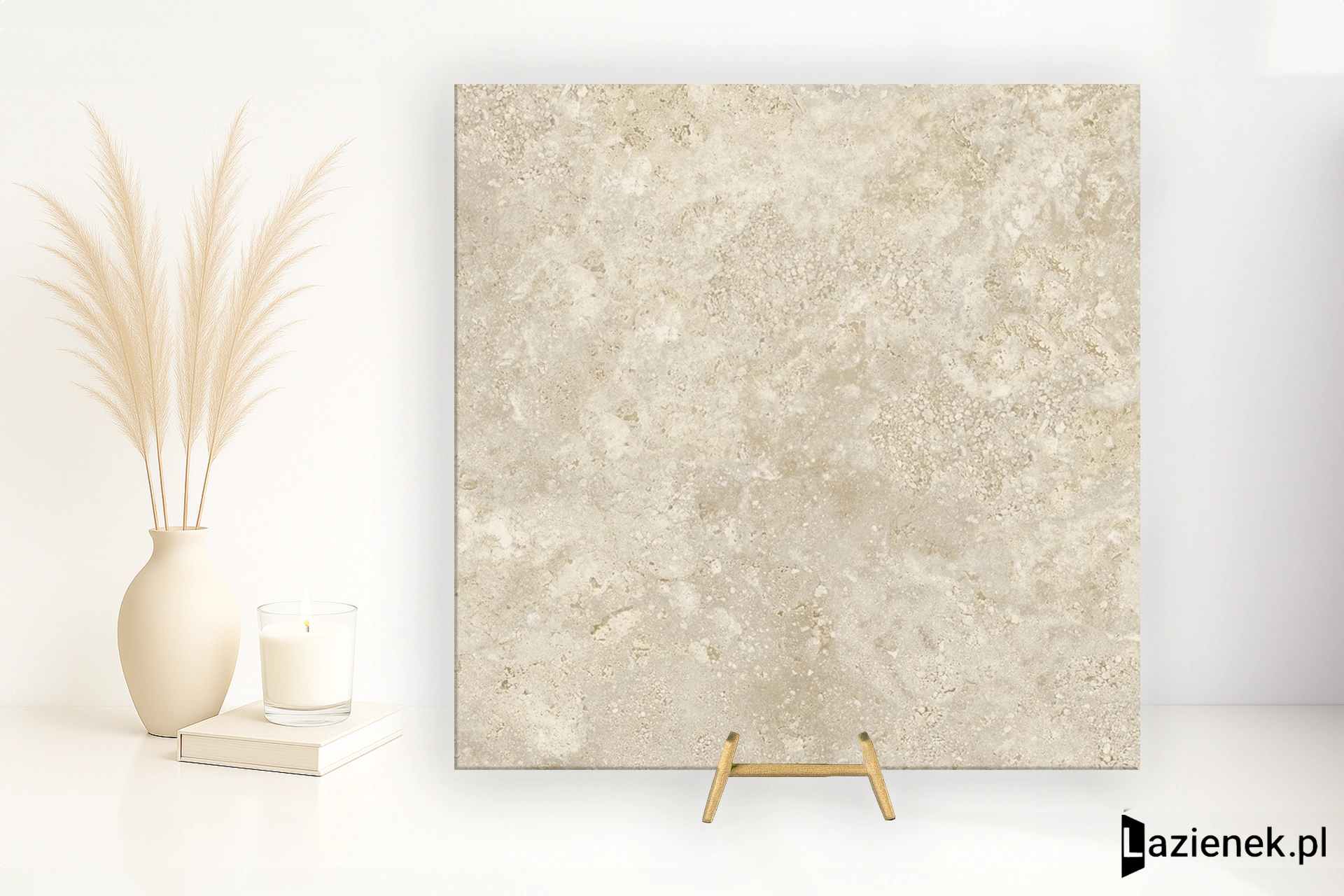 Mirage Elysian Travertini Travertino Light Cross strukturalna 60x60 cm gr. 20 mm - płytka rektyfikowana / BLW6