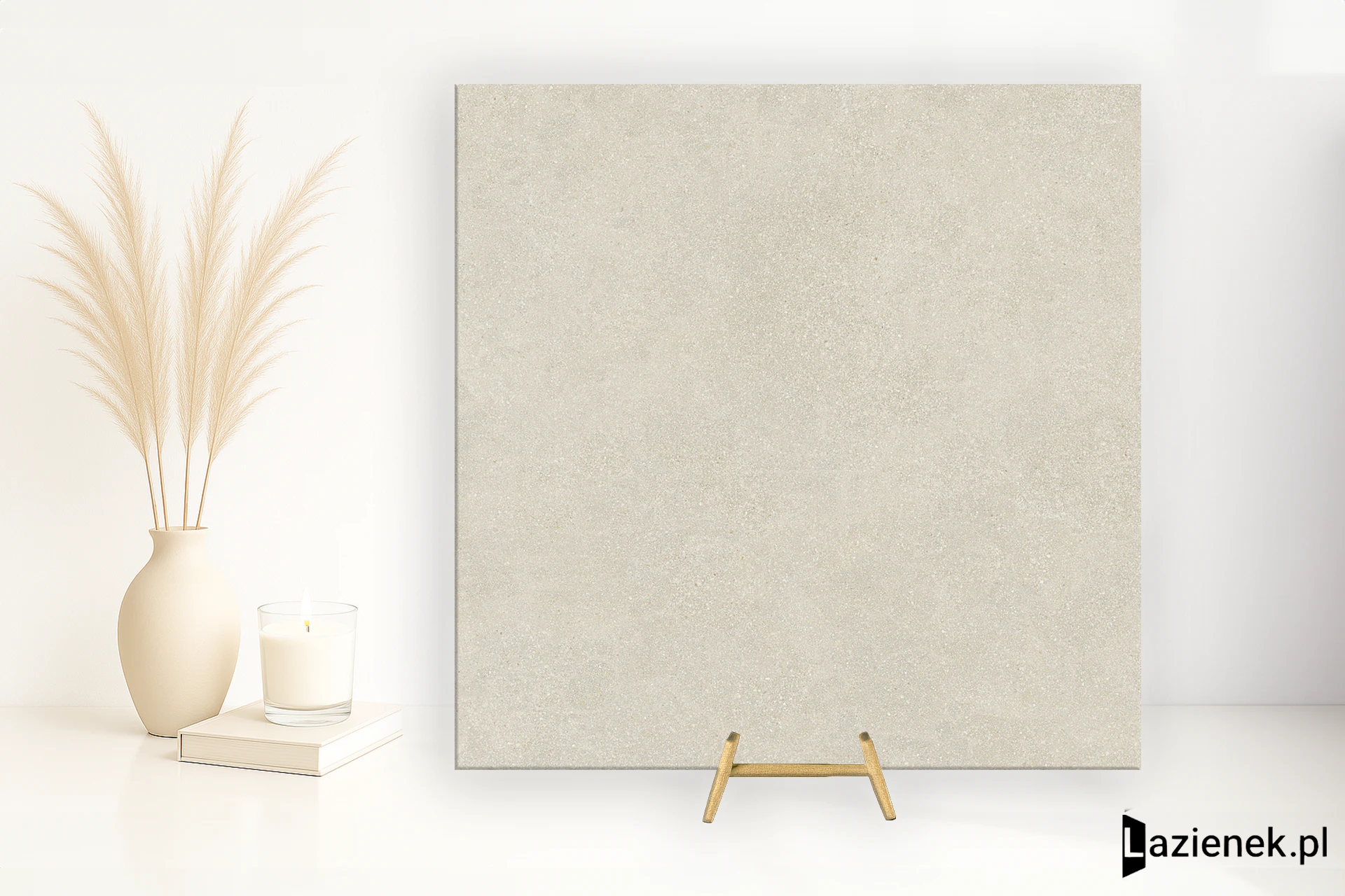 Mirage Reconcrete Rice szczotkowana 80x80 cm gr. 8 mm - płytka rektyfikowana / CGI5