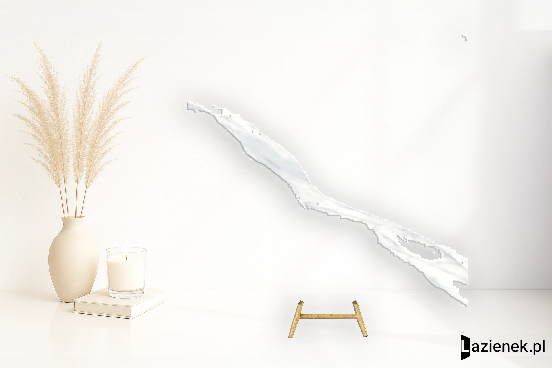 Mirage Jewels Bianco Statuario wysoki połysk 120x120 cm gr. 9 mm - płytka rektyfikowana / SI67